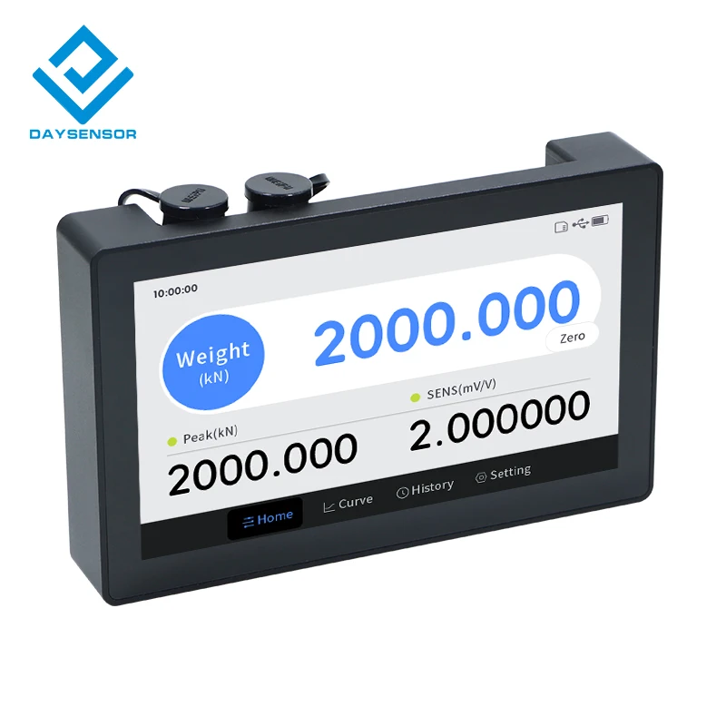 

DY052 Load measuring instrument force sensor weighing tension and pressure testing machine impact detection dedicated meter