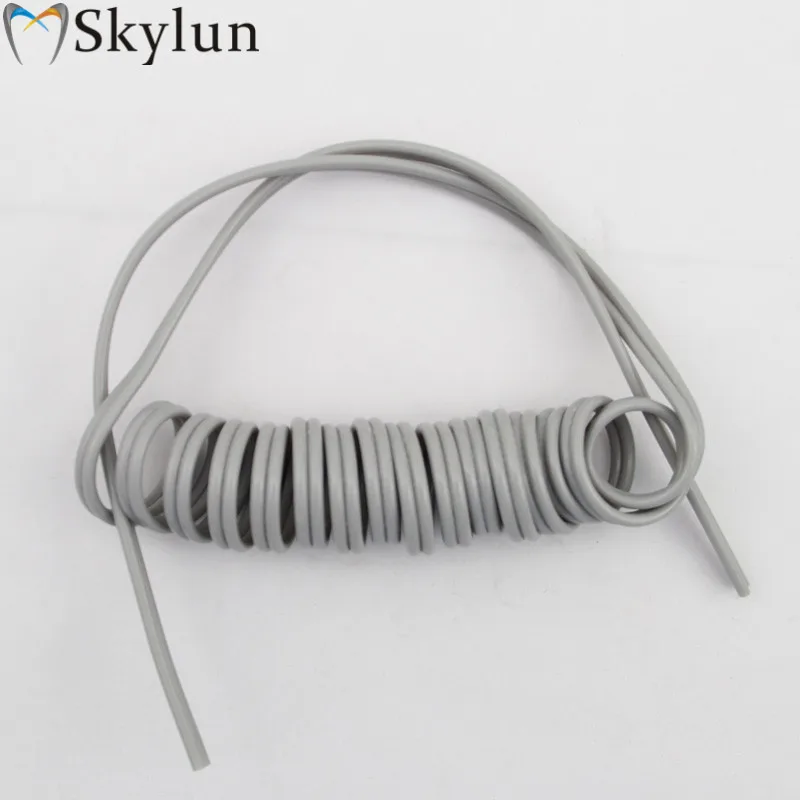 

SKYLUN 5PCS Dental tube 3 Way Syringe Tubing Without Connector Silicone Spiral Pipe dental Chair Unit tubing High Quality SL1119