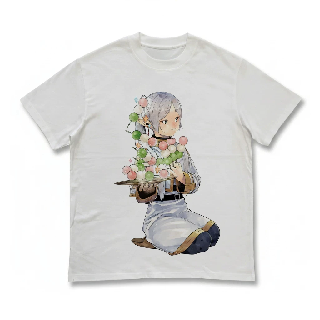 Frieren Beyond Journey's End Frieren Graphic T-Shirt Cotton Men Women Streetwear Tee