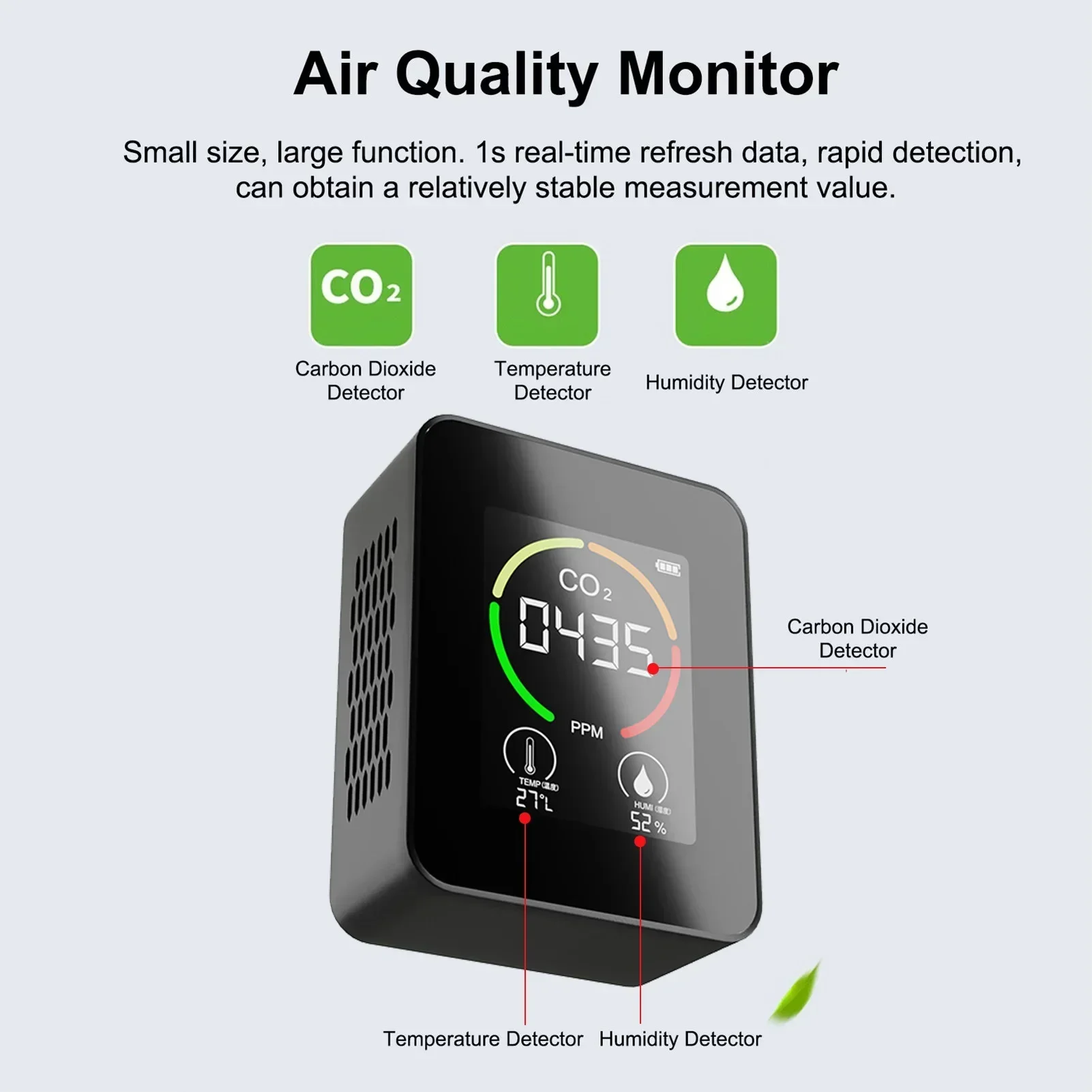 Far Infrared Carbon Dioxide Detector Air Quality Monitor CO2 Air Detector