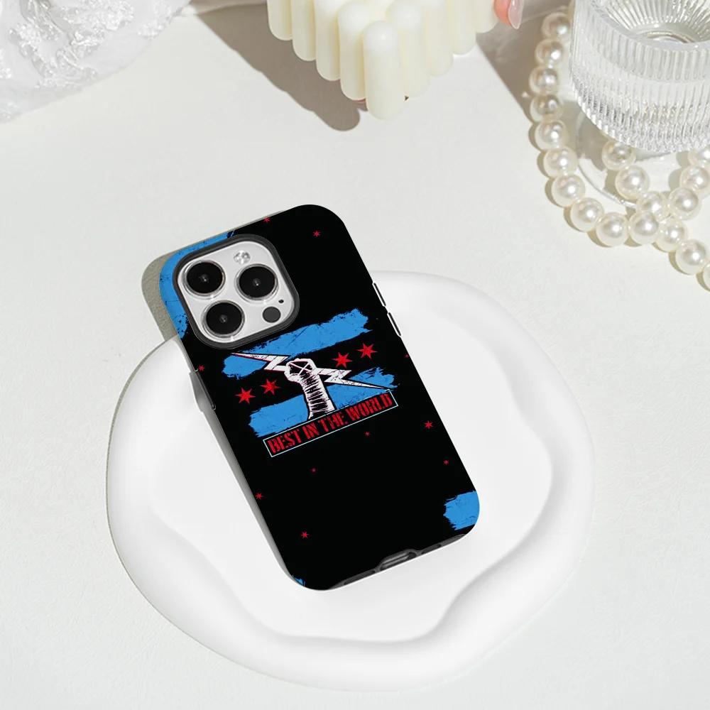 WWE Roman R-Reigns-funda de teléfono, carcasa de película para iPhone 16 15 14 13 12 11 Pro Max Plus