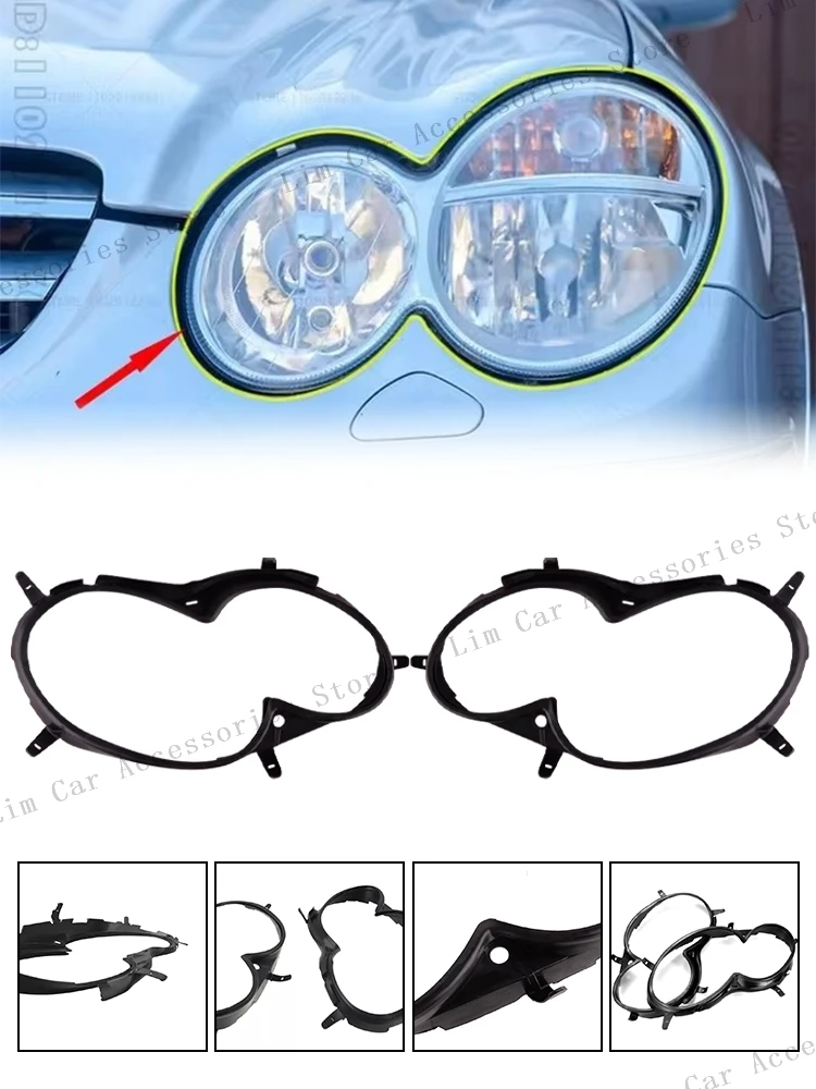 Scheinwerfer-Dichtungsstreifen, Scheinwerferdichtungen, Abdeckung für Autoteile, wasserdicht 2098260191 2098260291 Für Mercedes Benz W209 CLK 2003-2009 – Detail 14