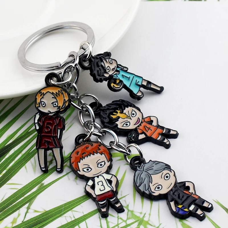 My Hero Academia Keychain Midoriya Izuku All Might Bakugou Katsuki Pendant Key Chain for Men Metal Keyring Chaveiro Jewelry