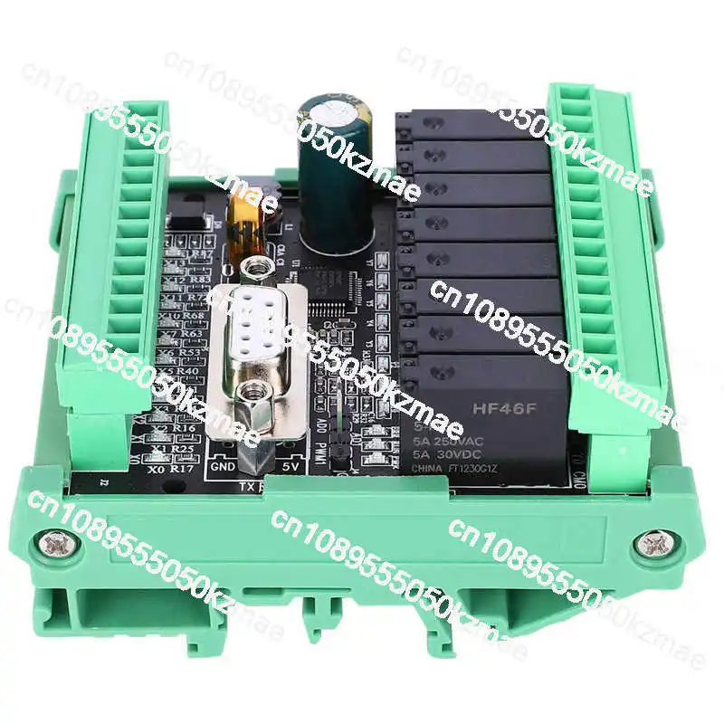 FX2N-20MR-232 لوحة PLC مع غلاف |   5A DC24V، مخرج مرحل 12IN/8OUT، 2AD 0-10V، عد عالي السرعة وRS232