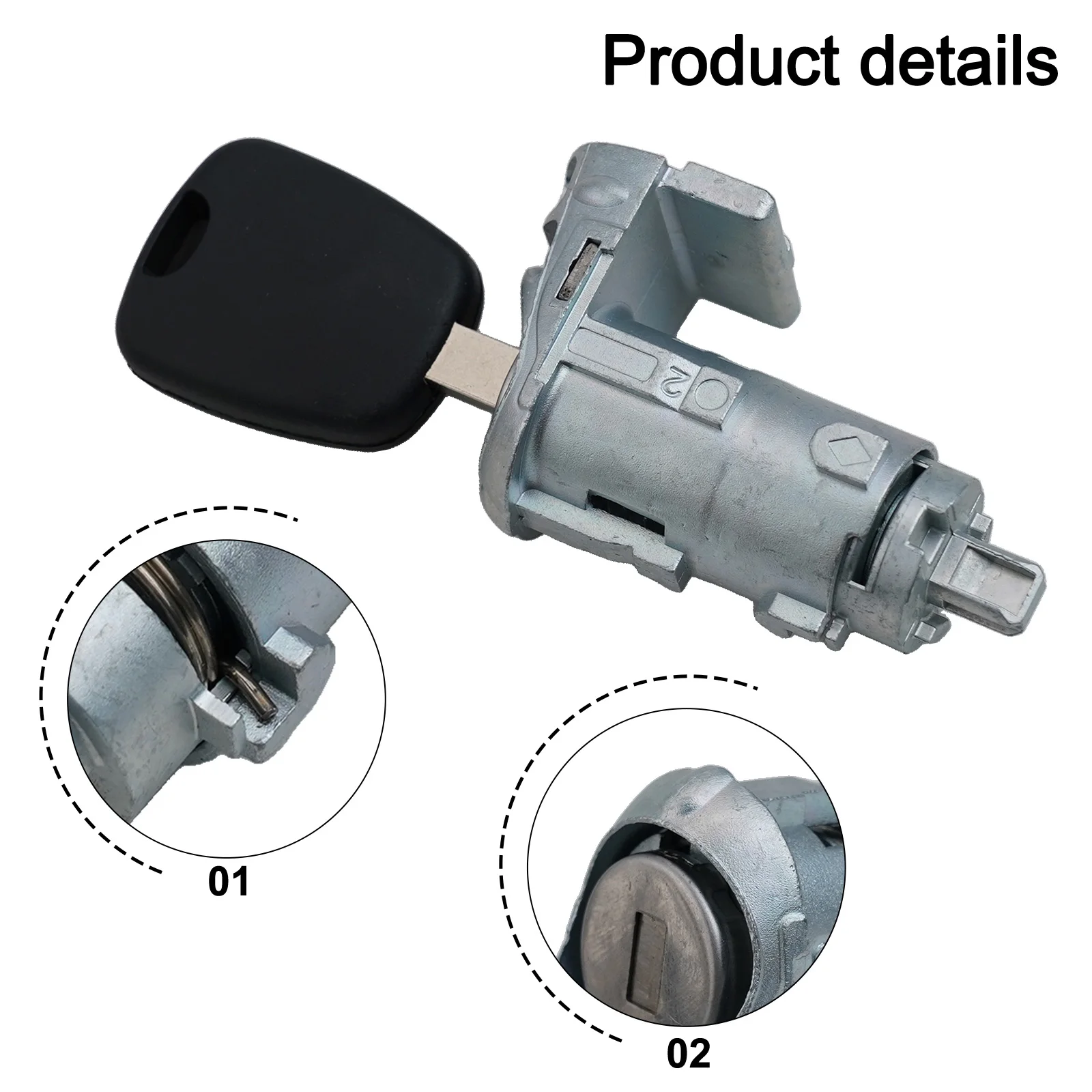 Seamless Left Front Door Lock Bucket for Master For Clio For Trafic III Reliable Security Weather resistant Design