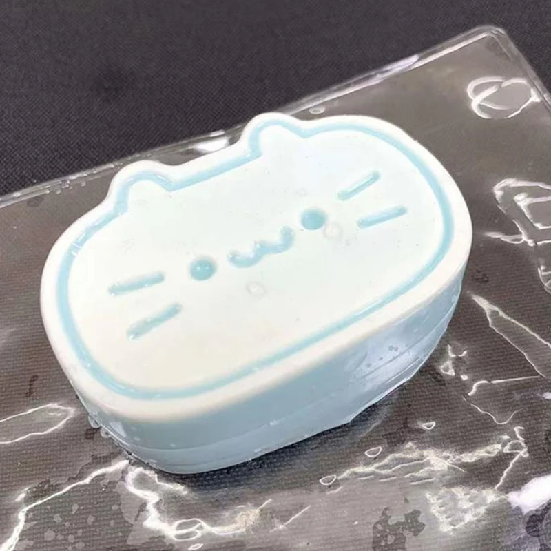 Mainan Penghilang Stres Pudding Cat Mochi Squishy, Mainan Penghilang Stres Tabas Cheese Kitty Squishy, Mainan Fidget Lembut, Hadiah