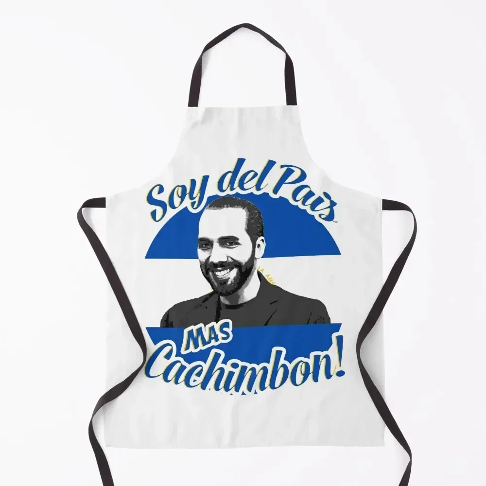 

Nayib Bukele 2 Apron Women's Waterproof Kitchen Things Goods For Home And Kitchen Apron