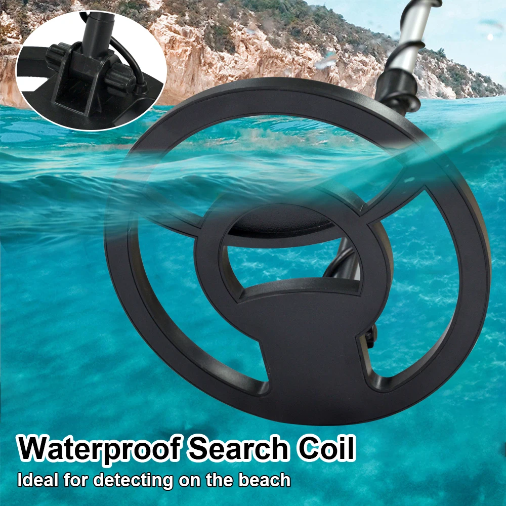 Imagem -04 - Detector de Metais Dourados Subterrâneo Alta Precisão Impermeável Busca Bobina Seeker Treasure Md4090 Md-4080 Md5090 10 Pcs por Conjunto