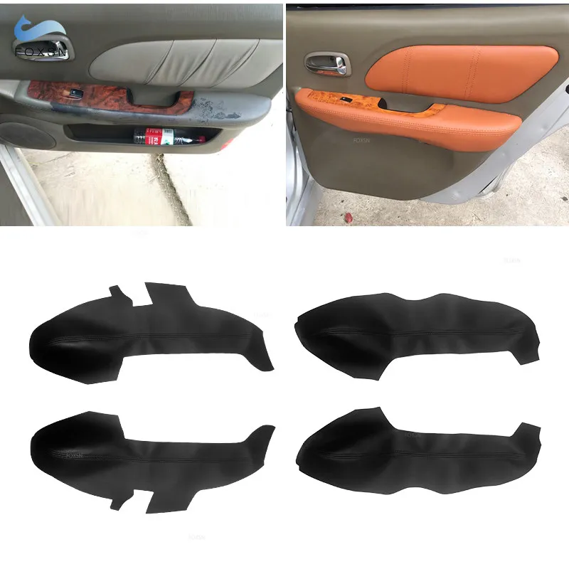 

Microfiber Leather For Hyundai Sonata 2004 2005 2006 2007 2008 Car Interior Door Handle Armrest Panel Trim Cover Accessories