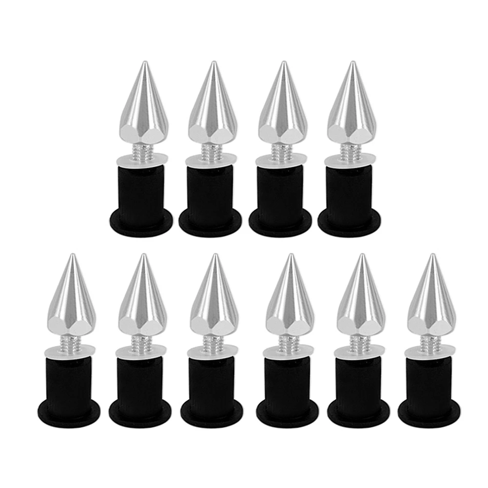 Windshield Wind Screen Spike Bolts M5 Screws Nuts Motorcycle Modification Accessories