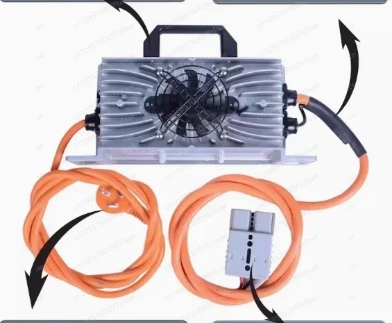 JMZ-Waterproof 36V 20A 48V Charger electric sightseeing car charger suitable for four-wheel patrol car floor scrubber 25A 30A