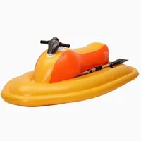 Inflatable Motorboat Water Children'S Surfing Play Water Equipment Boat Toy Jet Ski Swimming Pool Toys Sea Scooter For Kids