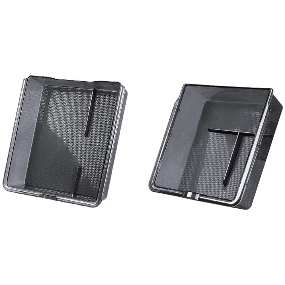 Front Console Divider Center Console Organizer ABS Plastic Construction Direct Replacement Part Practical Storage Solution