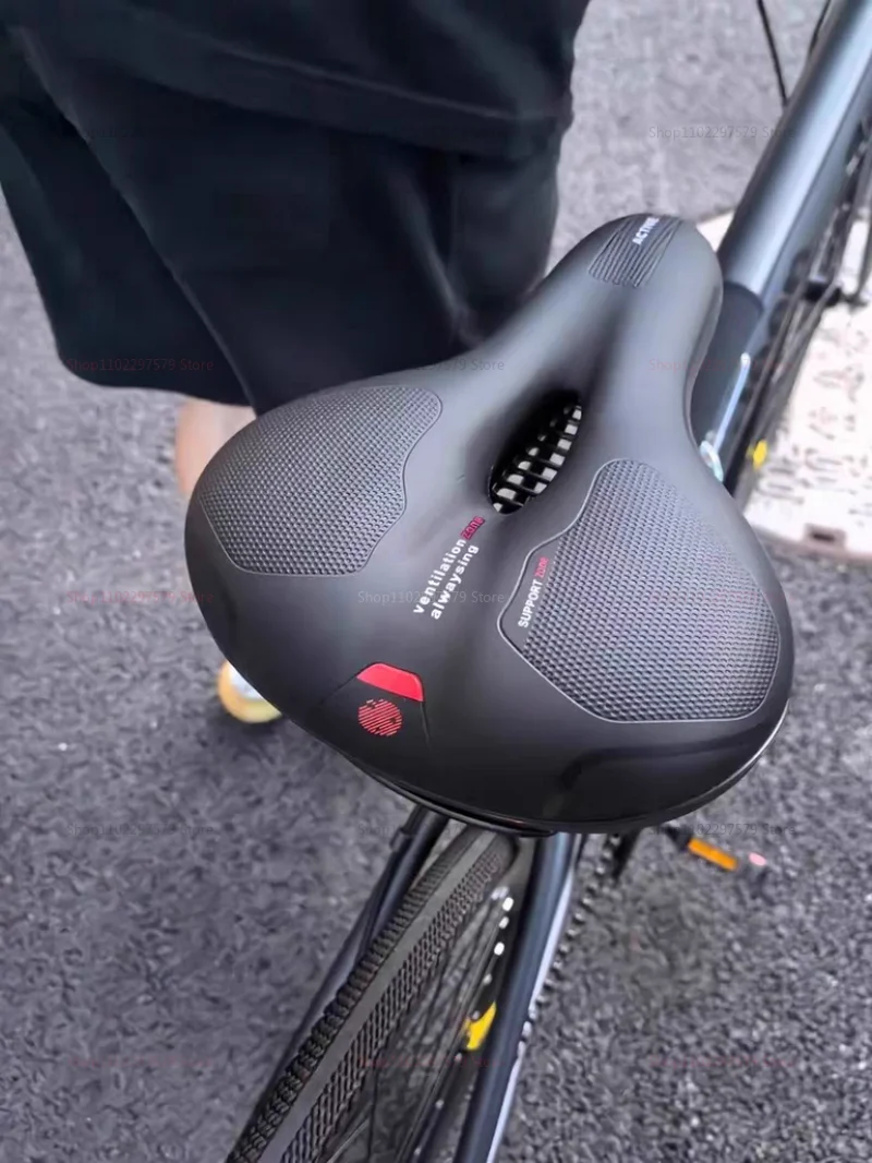 AliExpress Brangdy Universal bicycle seat, high-quality seat with shock absorption function, waterproof PU leather, suitable for cycling trips.