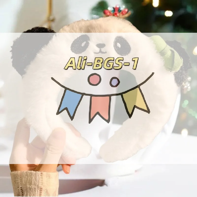 

Cute Panda Plush Headband for Face Washing-Soft Bath & Skincare Headband with Animal Ears,Fun Hair Accessory for Spa&Daily Use