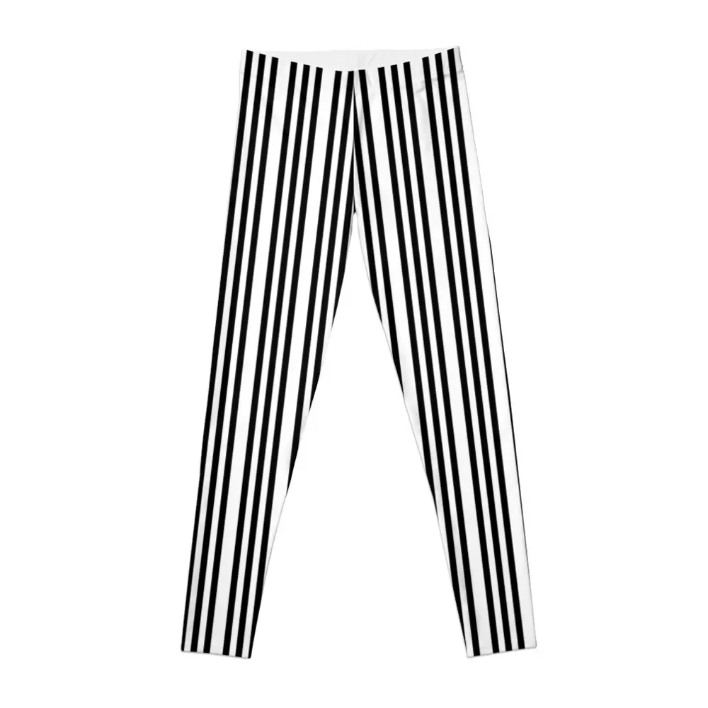 

Black And White Stripes Leggings gym womans Fitness's gym clothes sporty woman push up Female legging pants Womens Leggings