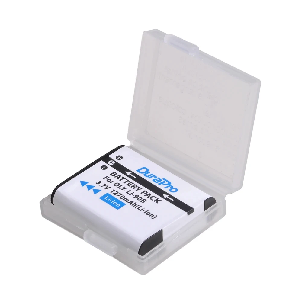 DuraPro 1270mAh DB-110 Battery LI-90B LI-92B +Charger For Ricoh GR III HDF GR IIIx THETA X Olympus Tough TG-5 TG-6