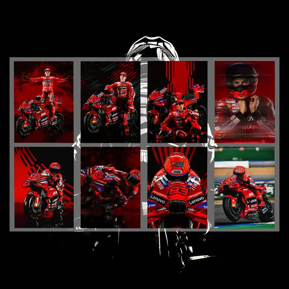 25 moto gp winner M-Marc 93 Japanese Motorcycle Sticker Suitable for Motorcycle Body Reflective Car Sticker Helmet Decal