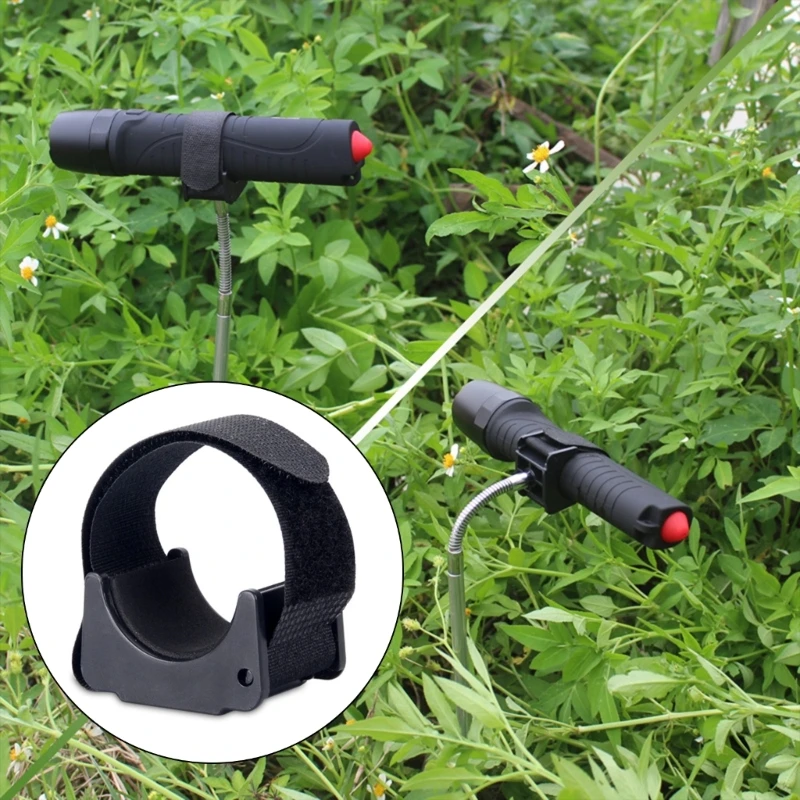 Soporte para trípode multifuncional, abrazadera ajustable, Clip cinta adhesiva 6mm para cámaras digitales, antorcha para