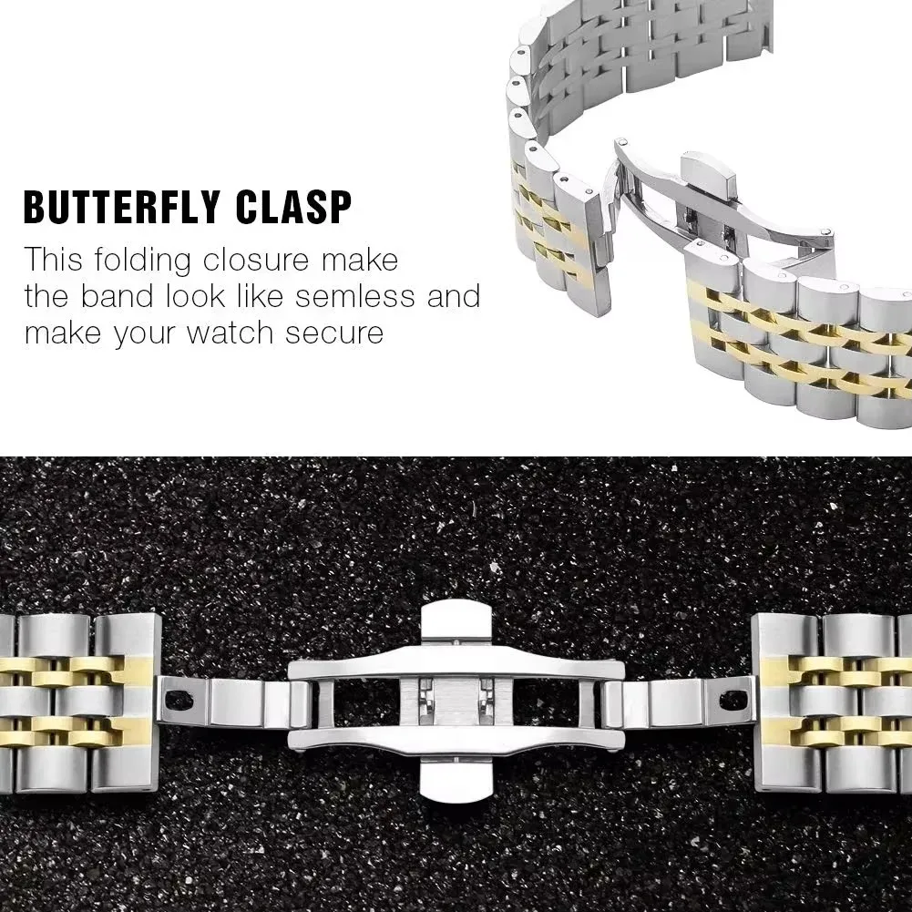 Stainless Steel 22mm Strap For KOSPET TANK T3 M3 Ultra Metal Correa Wristband TANK T2 T3 M2 M3 Smartwatch Bracelet Band