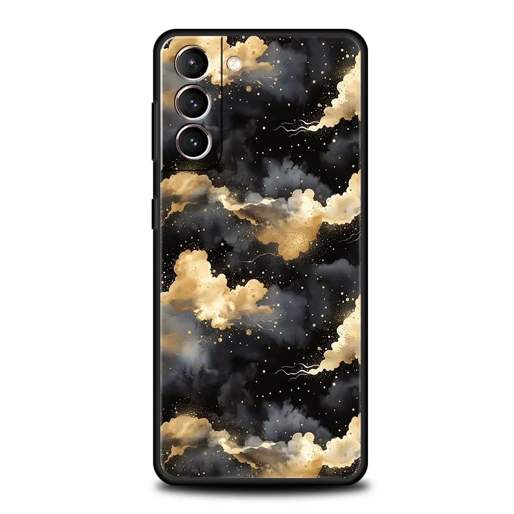 Planet and starry sky art Etui na telefon do Samsung Galaxy S24 S23 S22 S20 Ultra S21 FE 5G S10 S9 Plus S10E S8 Miękki silikonowy pokrowiec — zdjęcie 5