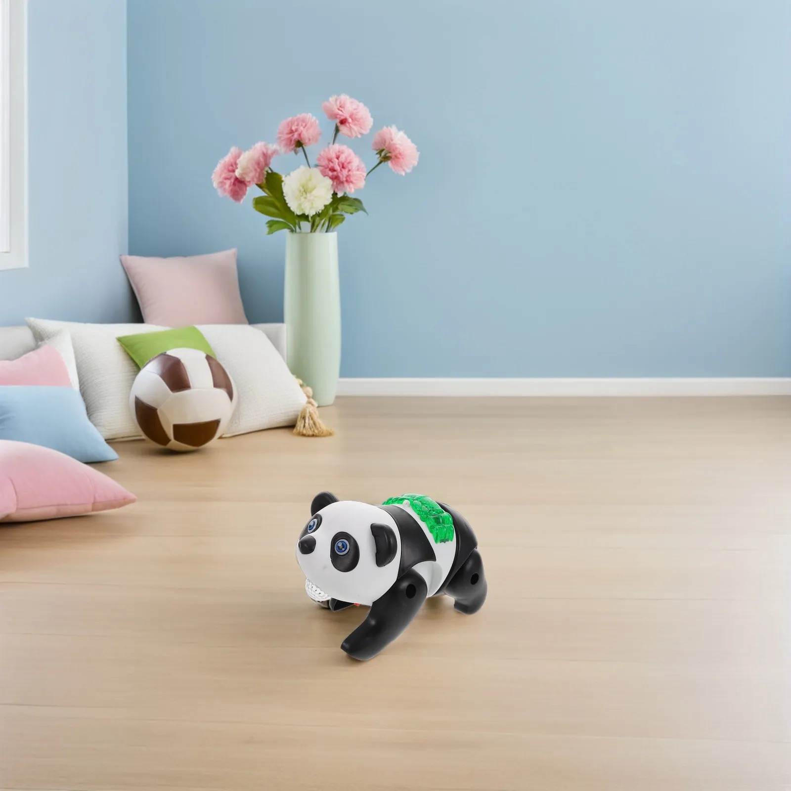 

Electric Walking Panda Interactive Music and LED Lights Learning Crawling Singing Pet Companion for Children Indoor Outdoor
