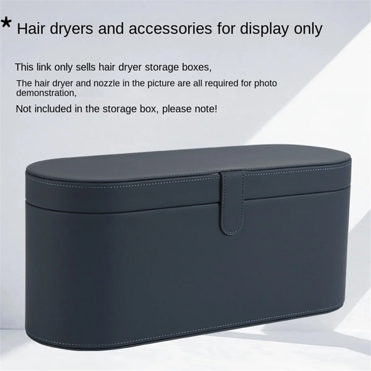 

A86I-Suitable for Dyson Hair Dryer Storage Box, Curling Iron Storage Box, Gift Box, Suitcase, Small Storage Box,Two Colors