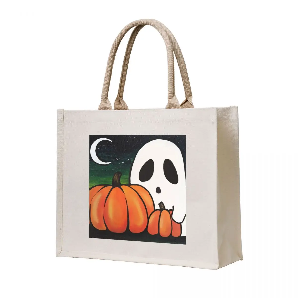 

Spooky Ghost Tote Bag bags for women ecological bags hand bags Women's