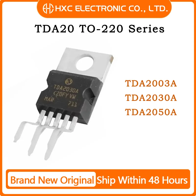 TDA2003 TDA2030 TDA2050 TO-220 앰프 칩 단일 공급 장치 TDA2003A TDA2030A TDA2050A, 10 개, 50 개, 신제품