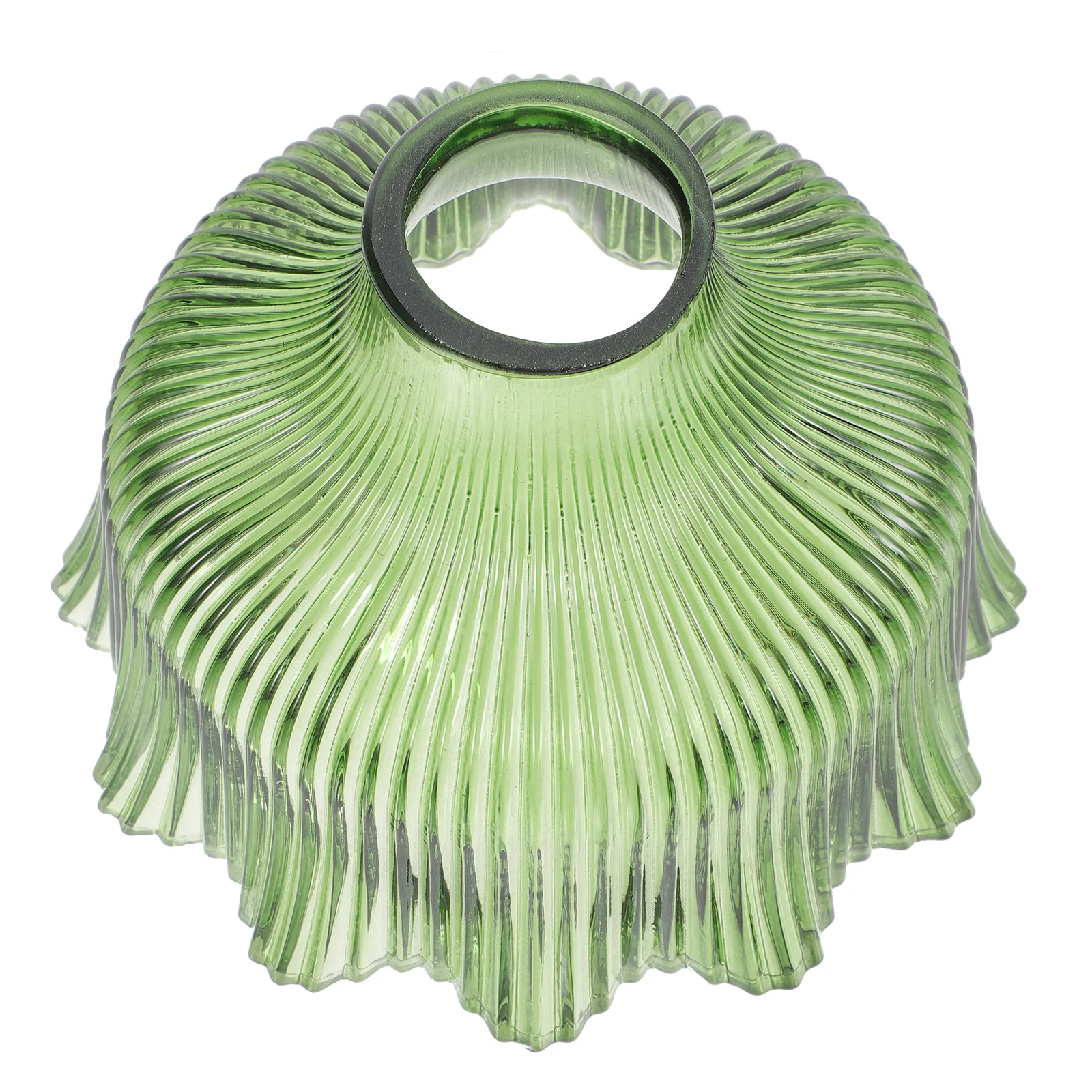 

Ink Green Pendant Light Shade Thick Glass Beveled Hammered Design for Kitchen Bedroom Bathroom Chandelier Lamp Shade Replacement