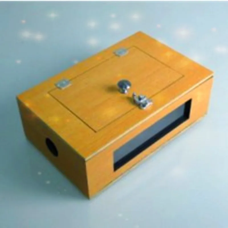 

See Thru Tip - Over Box (Wooden) Dove Box Flip Over Vanish Small Animal Box Magic Tricks Magician Stage Illusions Gimmick Props