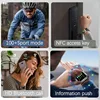 NFC 심전도 혈압 스마트워치 에어펌프 정확한 혈압 측정 혈중 산소 측정 스포츠 피트니스 통화 건강 에어백 스마트워치 6