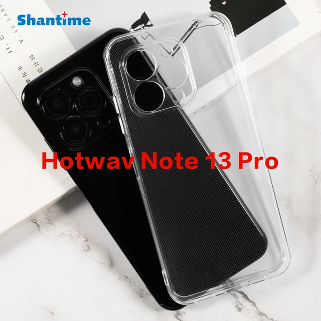 Etui na Hotwav Note 13 Pro TPU odporna na wstrząsy gumowe etui zderzak ochronny elastyczna powłoka dla Hotwav Note 13 Pro