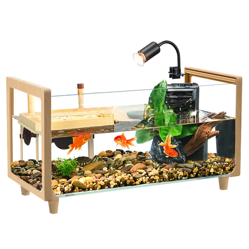 Big Turtle Aquariums Fish Tank Landscaping Home Circulate Living Room Aquariums Fish Tank Decoration Pet Products