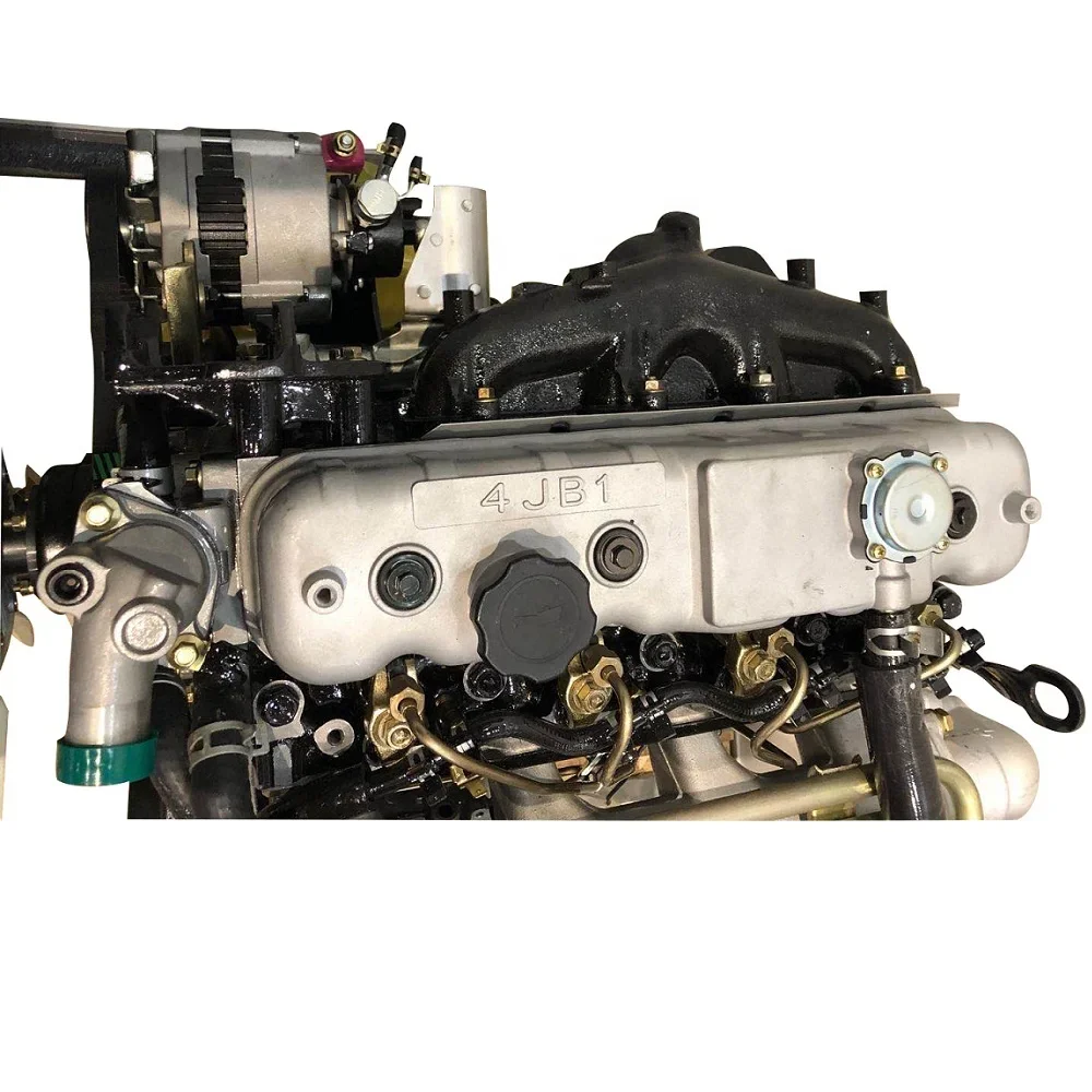 4JB1T Engine Turbo 4 Stroke Diesel Engines for Isuzu Motor Engine Assembly For Light commercial, SUVs, pickups and vans