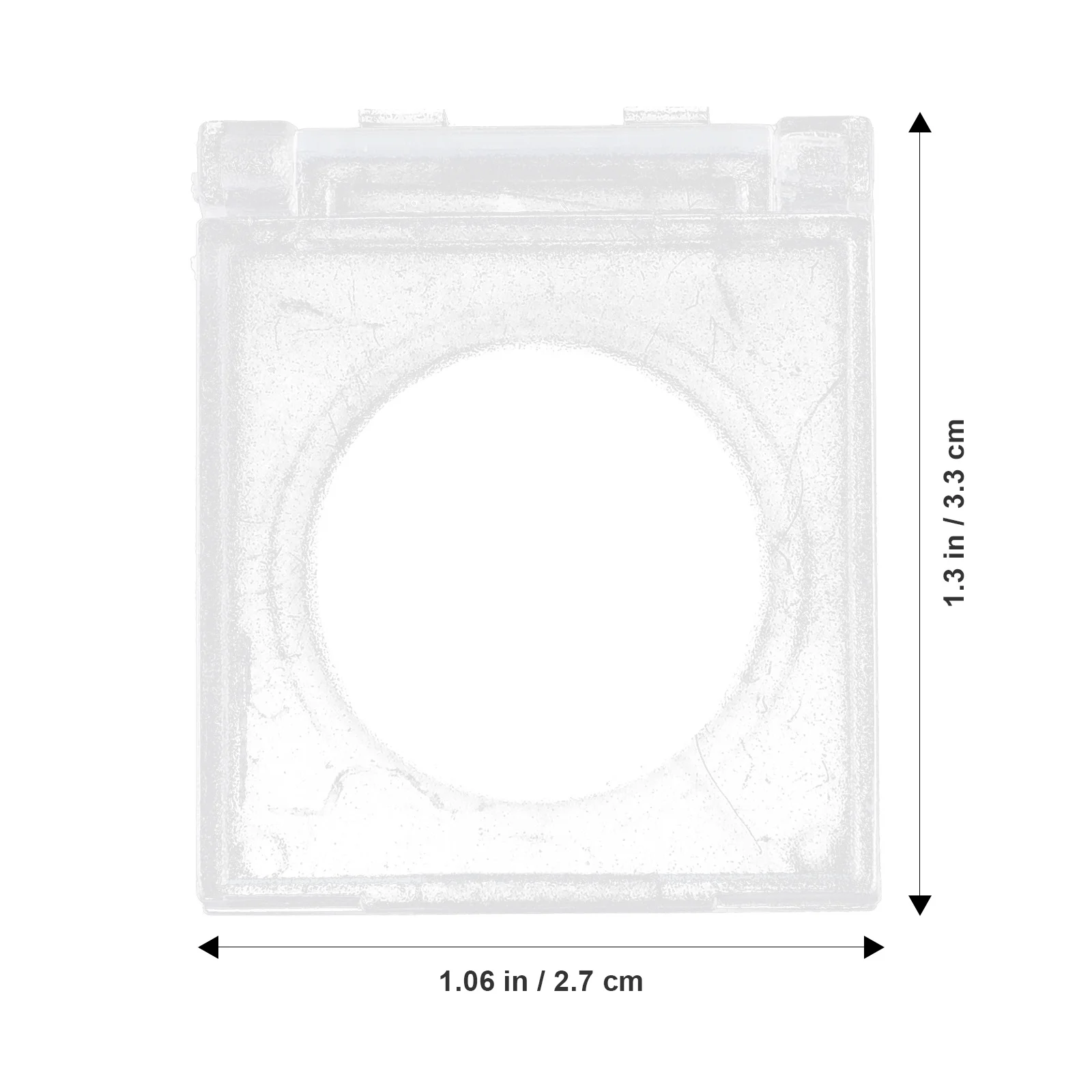 

4pcs Clear Button Cover For Emergency Stop Switch Protective Guard Transparent Push Button Protector Cover Garage Garden