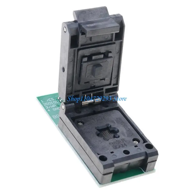 Toma prueba prueba y2GD BGA24 Herramienta confiable para programación chips flash BGA SPI y transferencia datos