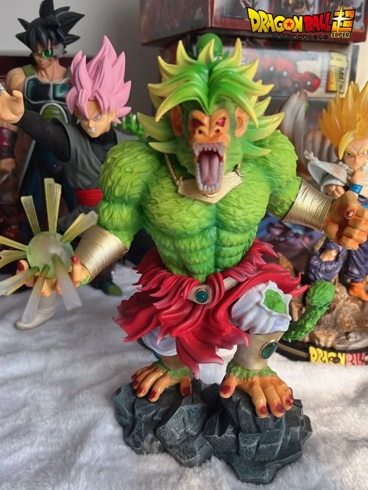 

24cm Anime Figure Dragon Ball Super Saiyan Gk Great Ape Form Broli Pvc Action Collectible Model Dolls Boys Birthday Gifts Toys