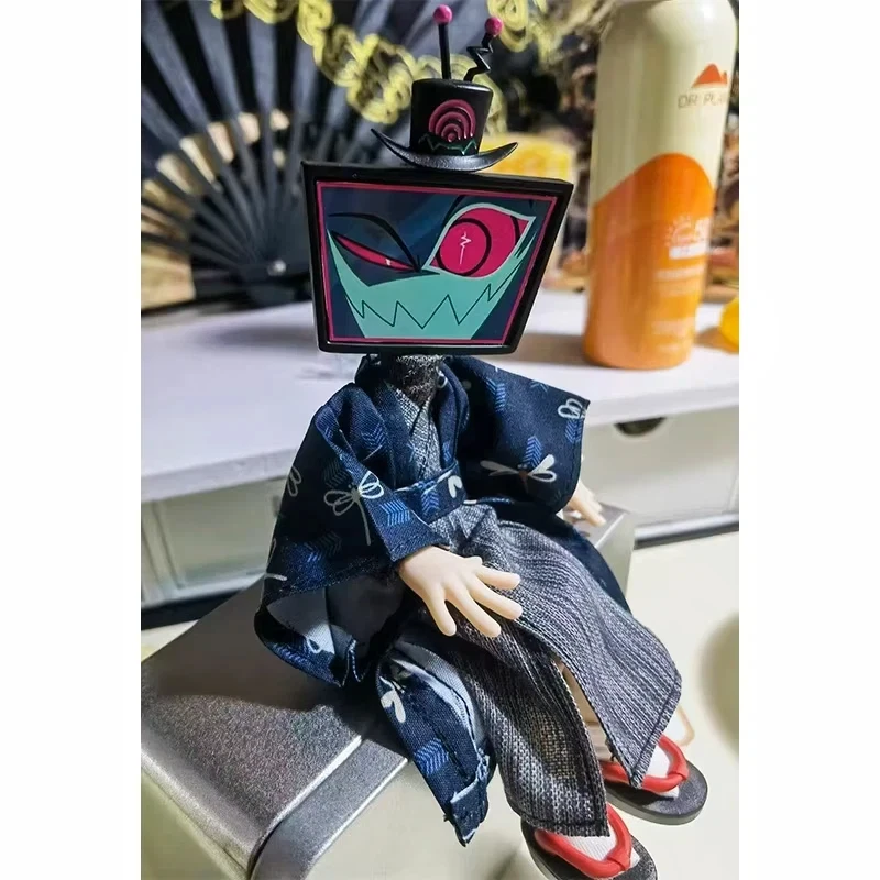Hazbin Hotel Figure Vox Tv Head Gsc Ob11 Ob22 Ob24 Eight Expression Stickers Two Neck Cards Free Neck Card Adaptation Ob11 Body