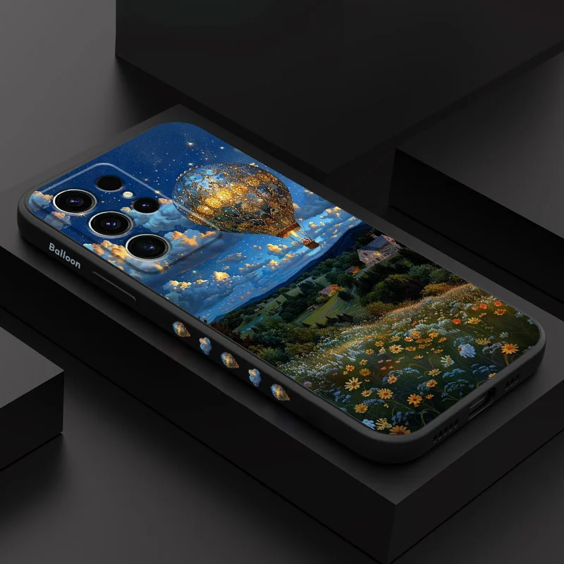 

Beautiful Balloon Phone Case For Samsung Galaxy S25 S24 S23 S22 S21 S20 S10 S10E Ultra Plus FE Note 20 Ultra Plus Cover