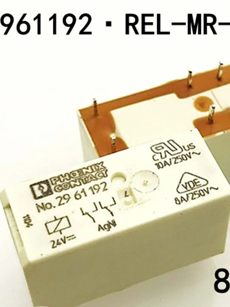 

Реле 24В No.2961192 24VDC 8A 8 контактов, 5 шт.