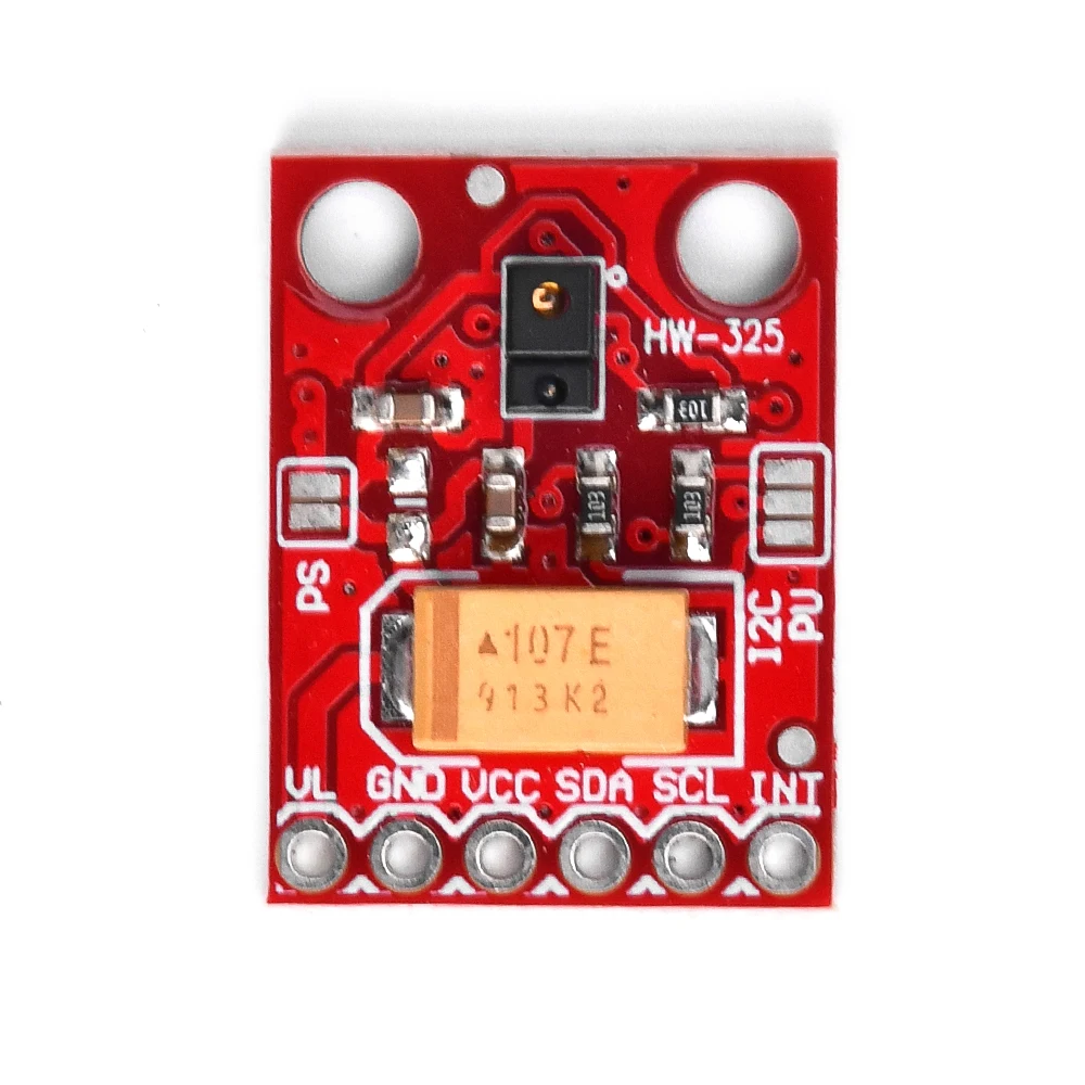 Módulo Sensor Ranging com Pinos Emparelhados, Módulo de Brilho do Ambiente Digital com ALS, LED Infravermelho, Detector de Proximidade, APDS9900