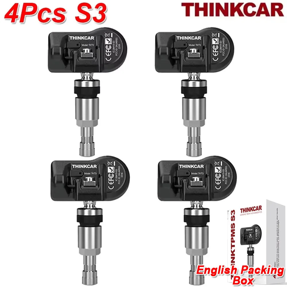 ITCARDIAG THINKCAR THINKTPMS S3 Upgrade des S2-Auto-TPMS-Reifendrucksensors 315 MHz 433 MHz Programm funktioniert mit Thinkcar und Mucar TPMS-Tool 5