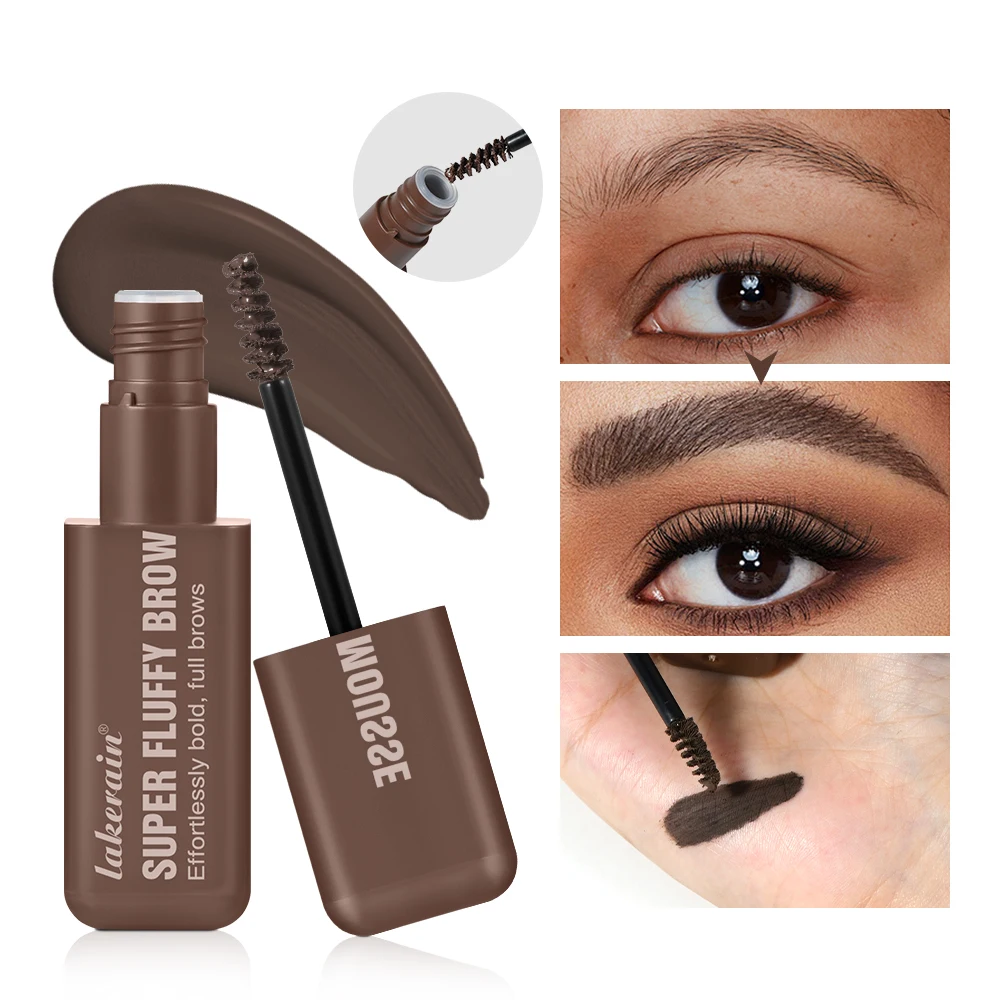 Superfluff-mousse voluminizador para cejas, tinte para cejas, Gel para cejas teñido, marrón, larga duración, resistente al agua, tinte para tatuaje de cejas, cosméticos Maybellinemakeup