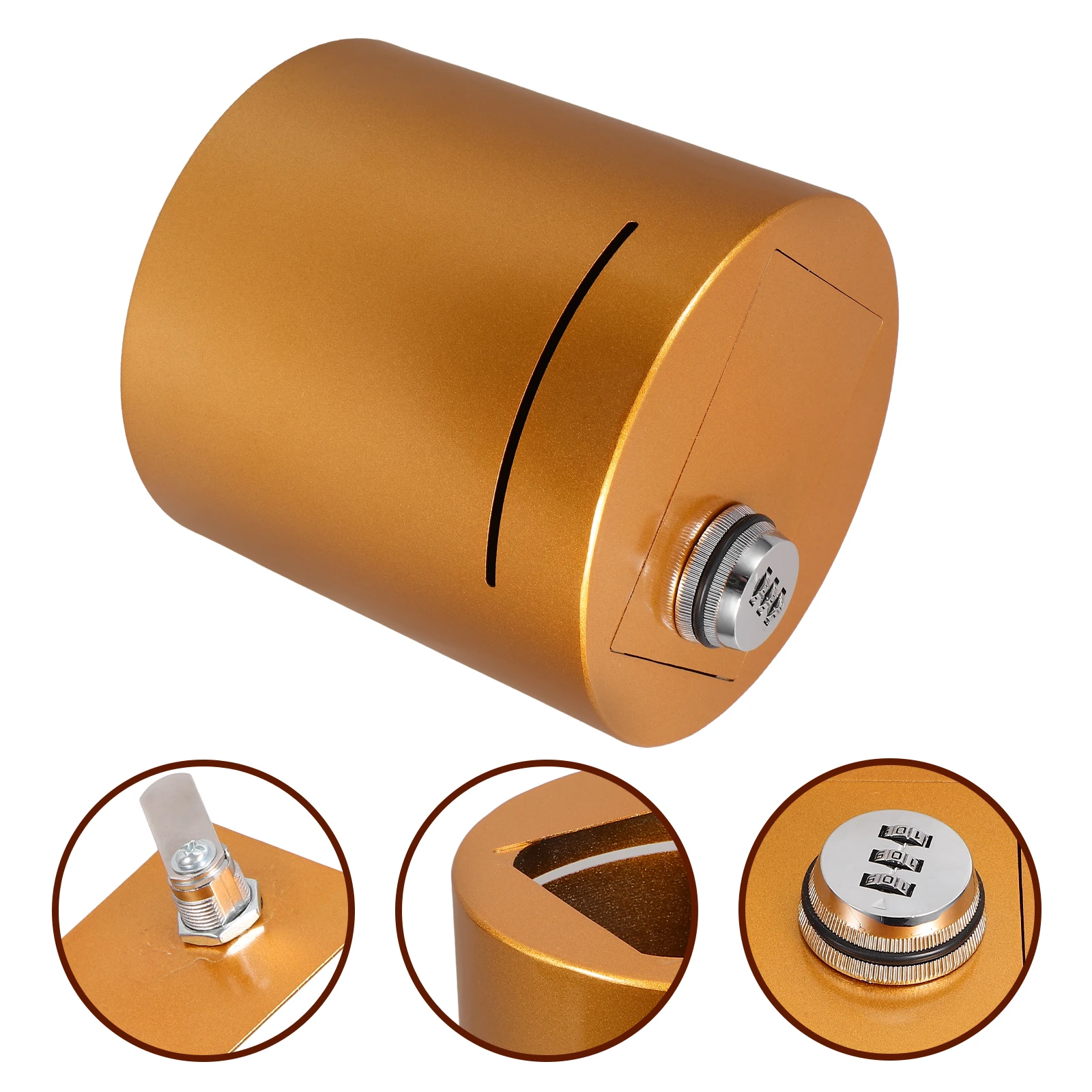 

Password Lock Piggy Bank Small for Adults Compact Money Lockable Tin Electronic