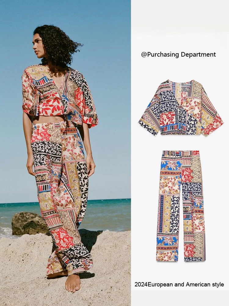 Spring New Arrival Women's Casual V-ne Top And Long Pants Faion Set Long Sve Student orm Work orm Set