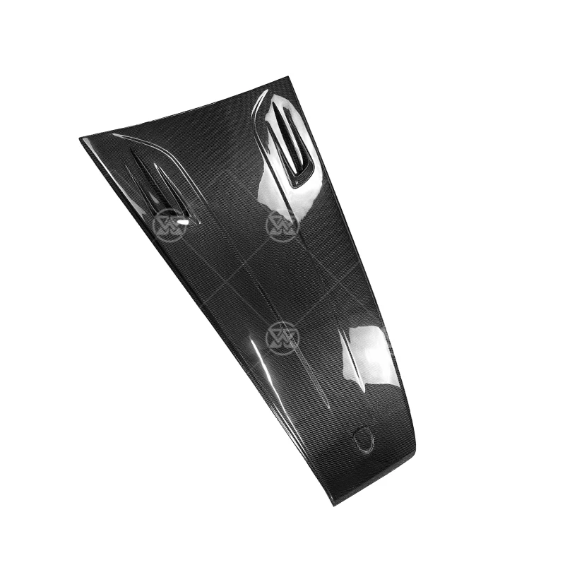 

Передний бампер из углеродного волокна, капот двигателя, вентиляционная панель воздухозаборника для Porsche Macan, крышка капота автомобиля, автозапчасти, комплект кузова
