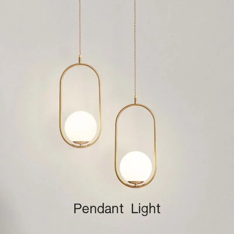 Led Ceiling Chandeliers For Dining Room Lamps Modern Luxury Gold Plating Kitchen Island Bedside Lustre Pendant Light Fixtures