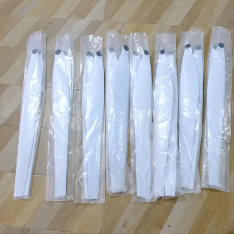 White Carbon Fiber Reinforced Nylon Propeller for DJ I T40 Agricultural Drone-Professional RC.PS-A Private Mold Set of 16