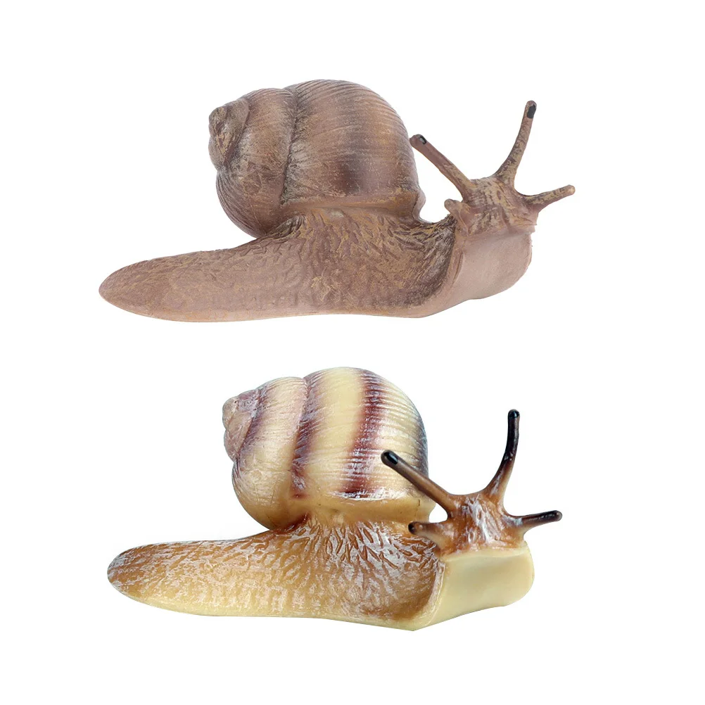 

2Pcs Snail Decoration Creative Miniature Landscape Ornament for Garden Courtyard Bonsai Micro Landscape Adornment